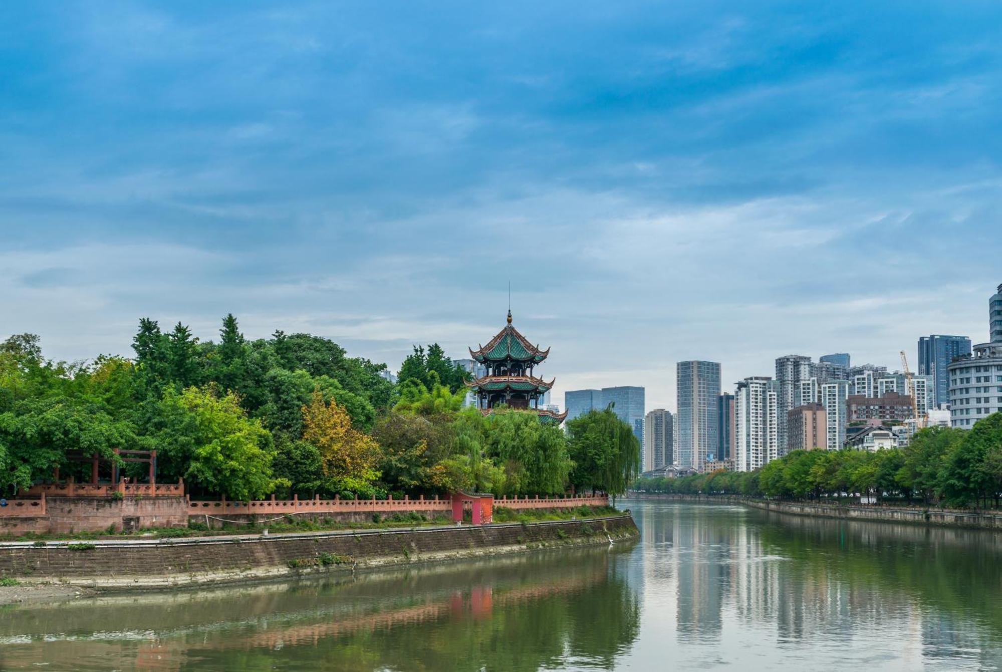 Shangri-La Chengdu Exterior foto